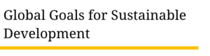 Global development goals